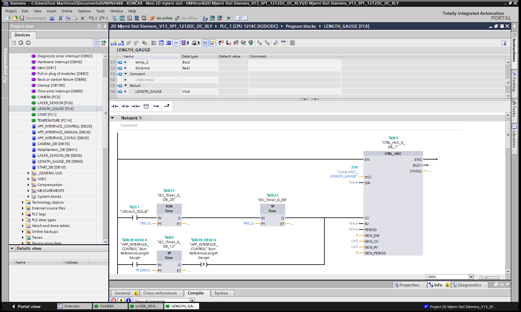 LADDER DIAGRAM